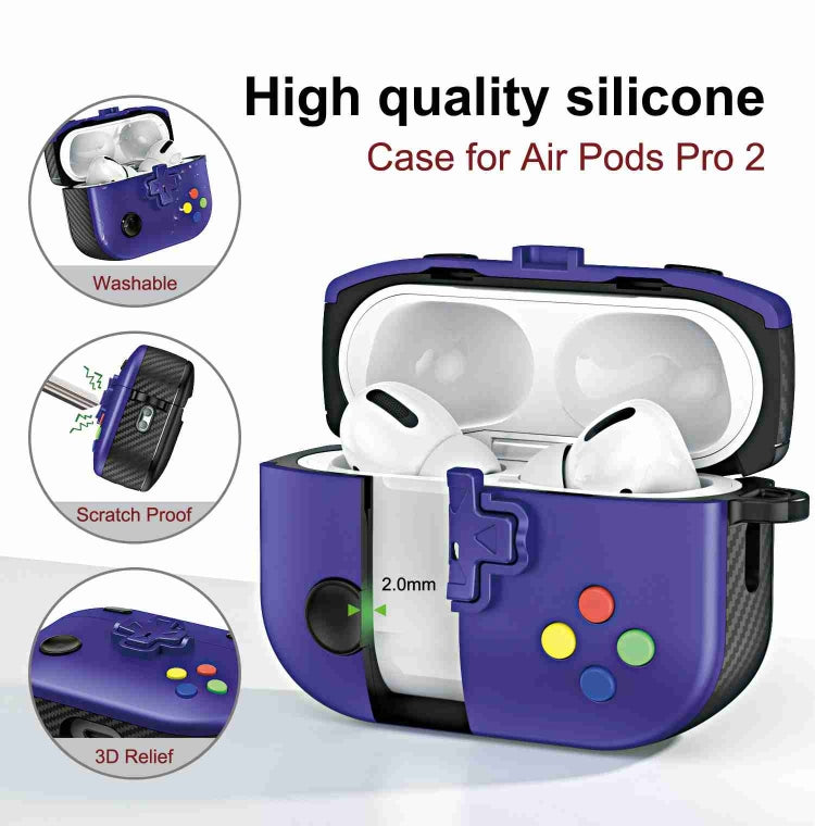 For AirPods 3 Game Console Shape Wireless Earphones Protective Case(Yellow) - For AirPods 3 by PMC Jewellery | Online Shopping South Africa | PMC Jewellery | Buy Now Pay Later Mobicred