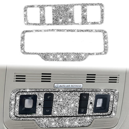 For Ford Mustang Mach E 2021 Car Reading Light Button Diamond Decorative Sticker - Car Interior Mouldings by PMC Jewellery | Online Shopping South Africa | PMC Jewellery | Buy Now Pay Later Mobicred