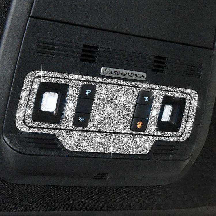 For Ford Mustang Mach E 2021 Car Reading Light Button Diamond Decorative Sticker - Car Interior Mouldings by PMC Jewellery | Online Shopping South Africa | PMC Jewellery | Buy Now Pay Later Mobicred