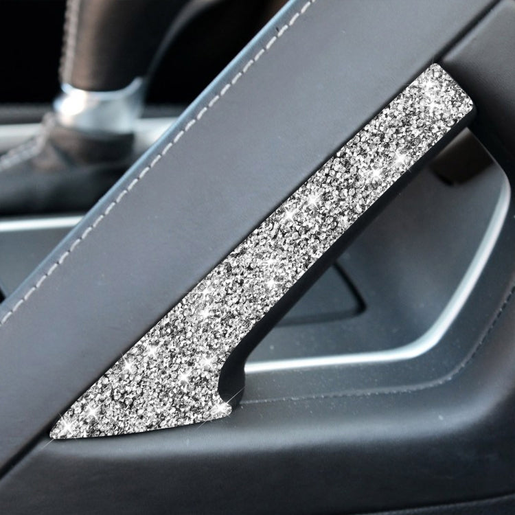 For Chevrolet Corvette C7 2014-2019 Car Center Arm Rest Diamond Decorative Sticker, Left Drive - Car Interior Mouldings by PMC Jewellery | Online Shopping South Africa | PMC Jewellery | Buy Now Pay Later Mobicred