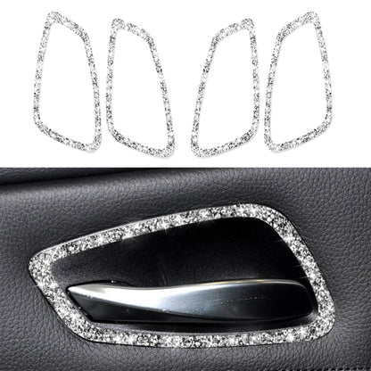 Car Door Handle Frame Diamond Decorative Sticker for BMW 3 Series E90 2005-2012, Modified 320i / 318i / 325i - Car Interior Mouldings by PMC Jewellery | Online Shopping South Africa | PMC Jewellery | Buy Now Pay Later Mobicred