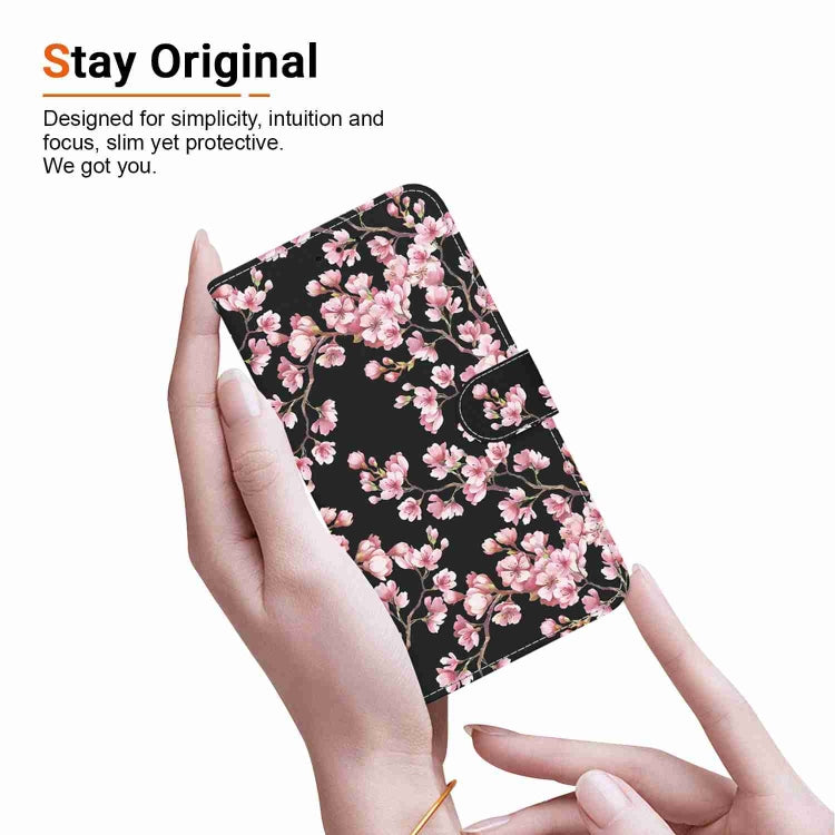 For Xiaomi 13 Lite / Civi 2 Crystal Texture Colored Drawing Leather Phone Case(Plum Bossom) - 13 Lite Cases by PMC Jewellery | Online Shopping South Africa | PMC Jewellery | Buy Now Pay Later Mobicred