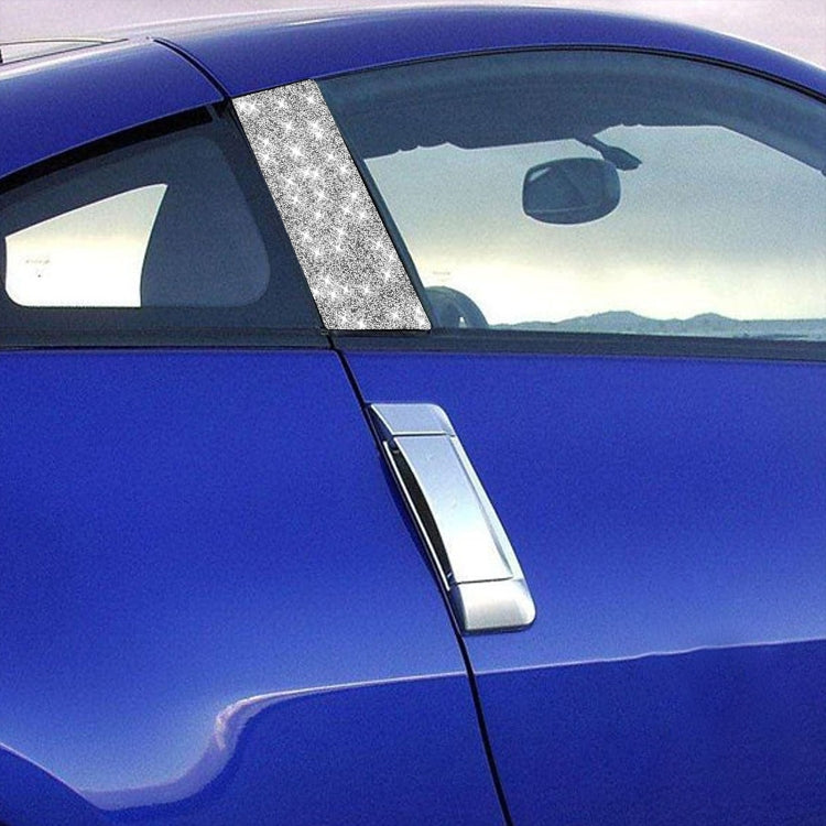 For Nissan 350Z 2003-2009 2pcs Car B Pillar Diamond Sticker,Left and Right Drive Universal - Car Interior Mouldings by PMC Jewellery | Online Shopping South Africa | PMC Jewellery | Buy Now Pay Later Mobicred