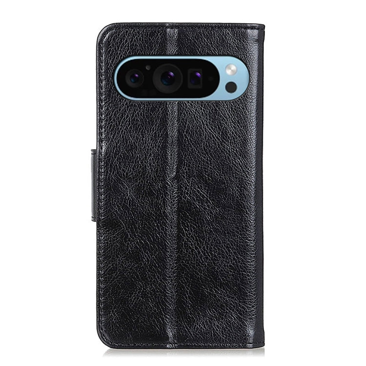 For Google Pixel 9 Nappa Texture Horizontal Flip Leather Phone Case(Black) - Google Cases by PMC Jewellery | Online Shopping South Africa | PMC Jewellery | Buy Now Pay Later Mobicred