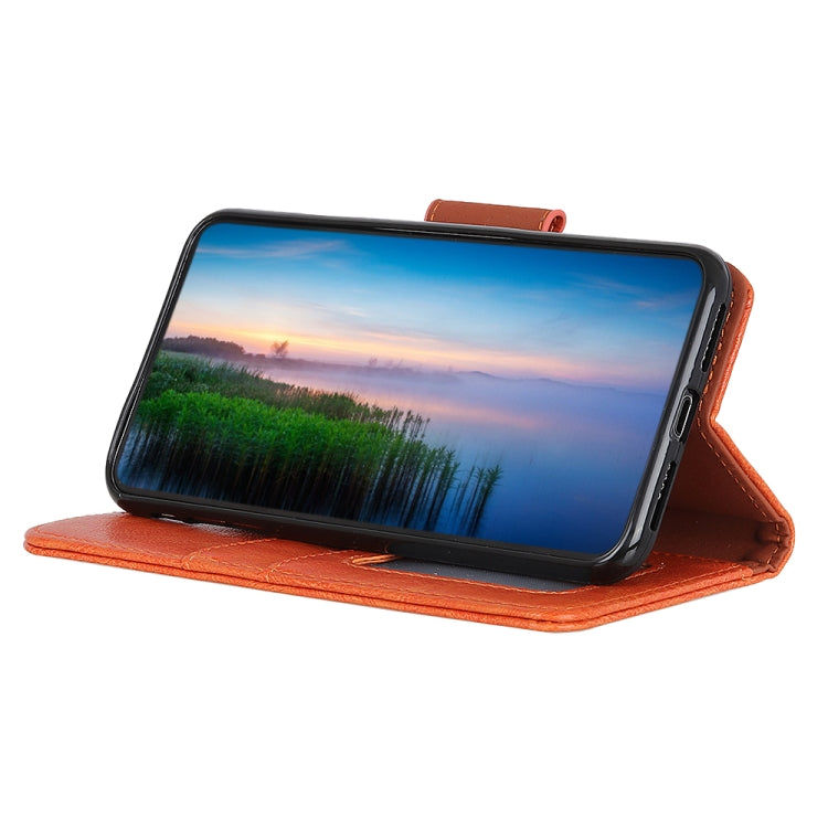 For Google Pixel 9 Pro Nappa Texture Horizontal Flip Leather Phone Case(Orange) - Google Cases by PMC TechLife | Online Shopping South Africa | PMC TechLife | Buy Now Pay Later Mobicred