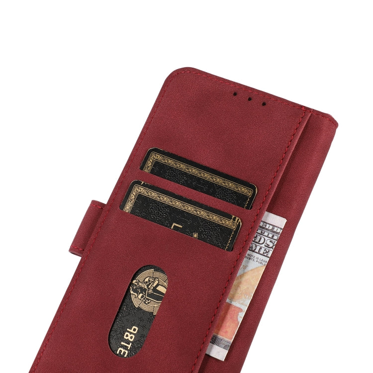 For Google Pixel 9 KHAZNEH Matte Texture Leather Phone Case(Red) - Google Cases by PMC TechLife | Online Shopping South Africa | PMC TechLife | Buy Now Pay Later Mobicred