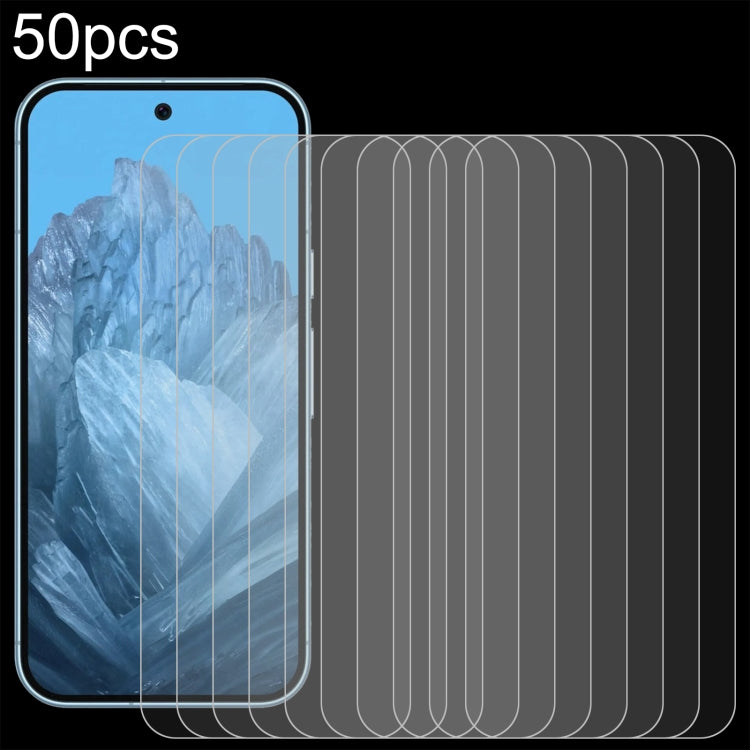 For Google Pixel 9 Pro XL 50pcs 0.26mm 9H 2.5D Tempered Glass Film - Google Tempered Glass by PMC Jewellery | Online Shopping South Africa | PMC Jewellery | Buy Now Pay Later Mobicred