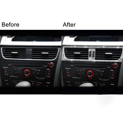 For Audi A4 / A5 / Q5 2pcs Car Air Conditioner Outlet Diamond Decoration Sticker, Right Drive - Car Interior Mouldings by PMC Jewellery | Online Shopping South Africa | PMC Jewellery | Buy Now Pay Later Mobicred