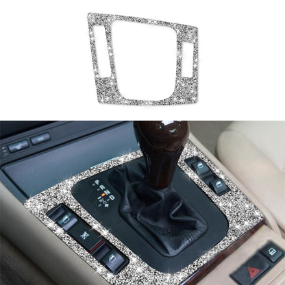 For BMW Series 3 E46 1998-2005 Car Center Control Panel Diamond Decoration Sticker, Left Drive - Car Interior Mouldings by PMC Jewellery | Online Shopping South Africa | PMC Jewellery | Buy Now Pay Later Mobicred