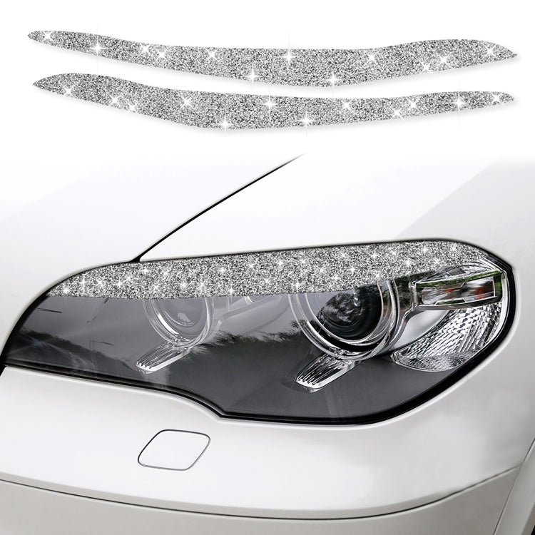 For BMW X5 E70 2010-2012 Car Light Eyebrow Diamond Decoration Sticker, Left and Right Drive - Car Interior Mouldings by PMC Jewellery | Online Shopping South Africa | PMC Jewellery | Buy Now Pay Later Mobicred