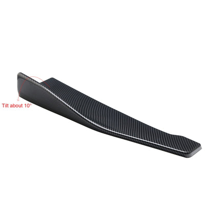 Car Universal Rear Corner Protection Plate Car Modified 48cm Rear Shovel(Carbon Fiber) - Trunk & Bumper Accessories by PMC Jewellery | Online Shopping South Africa | PMC Jewellery | Buy Now Pay Later Mobicred