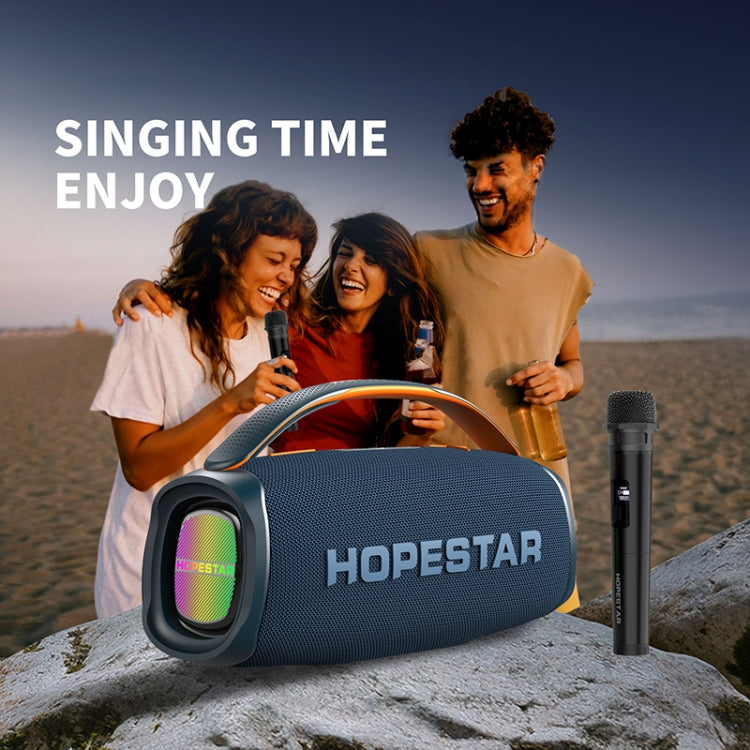 HOPESTAR A40 80W Outdoor Portable Wireless Bluetooth Speaker(Black) - Desktop Speaker by HOPESTAR | Online Shopping South Africa | PMC Jewellery | Buy Now Pay Later Mobicred