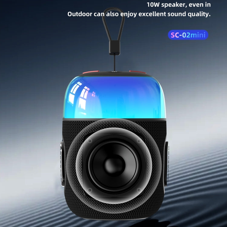 HOPESTAR SC-02 10W Portable Mini Wireless Bluetooth Speaker(Dark Blue) - Mini Speaker by HOPESTAR | Online Shopping South Africa | PMC Jewellery | Buy Now Pay Later Mobicred