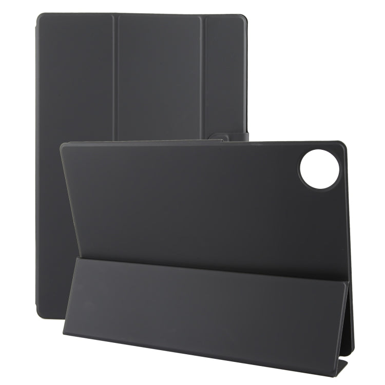 For Huawei MatePad Pro 13.2 Tri-fold Magnetic Clasp Leather Tablet Case(Black) - Huawei by PMC Jewellery | Online Shopping South Africa | PMC Jewellery