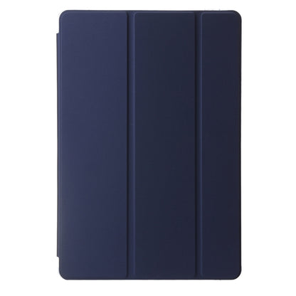 For Samsung Galaxy Tab S9 3-Fold Clear Acrylic Leather Tablet Case(Dark Blue) - Galaxy Tab S9 Cases by PMC Jewellery | Online Shopping South Africa | PMC Jewellery | Buy Now Pay Later Mobicred