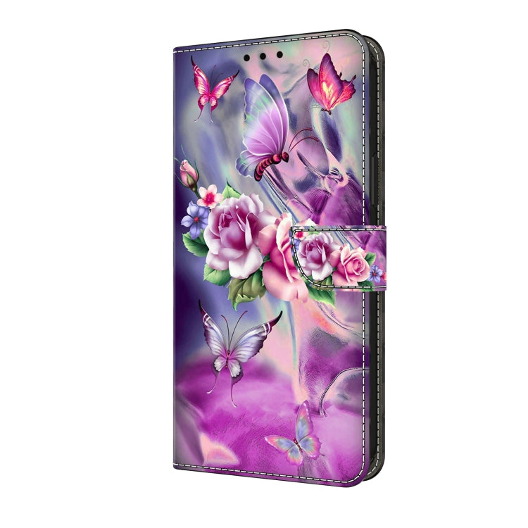 For Motorola Moto G24 Power Crystal 3D Shockproof Protective Leather Phone Case(Butterfly) - Motorola Cases by PMC Jewellery | Online Shopping South Africa | PMC Jewellery | Buy Now Pay Later Mobicred