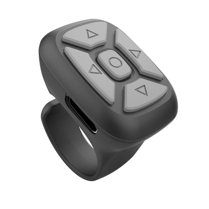 S18 Portable Smart Wireless Bluetooth Ring Remote Control(Black) - Phone Remote Control by PMC Jewellery | Online Shopping South Africa | PMC Jewellery