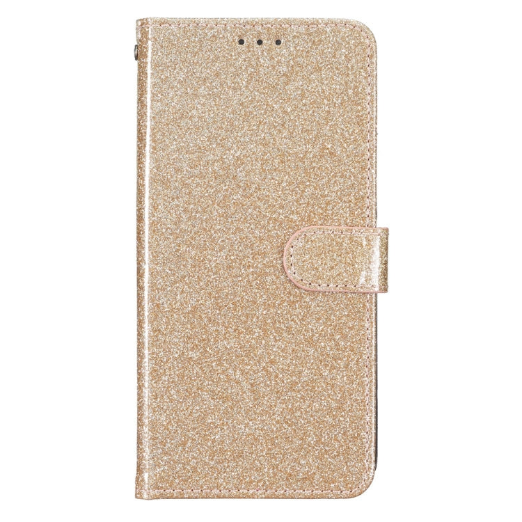 For Honor 90 Lite Glitter Powder Flip Leather Phone Case(Gold) - Honor Cases by PMC Jewellery | Online Shopping South Africa | PMC Jewellery