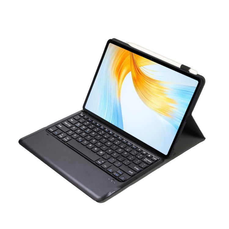 For Lenovo Xiaoxin Pad Pro 12.7 inch AM24 TPU Ultra-thin Detachable Bluetooth Keyboard Tablet Leather Case(Black) - Lenovo Keyboard by PMC Jewellery | Online Shopping South Africa | PMC Jewellery