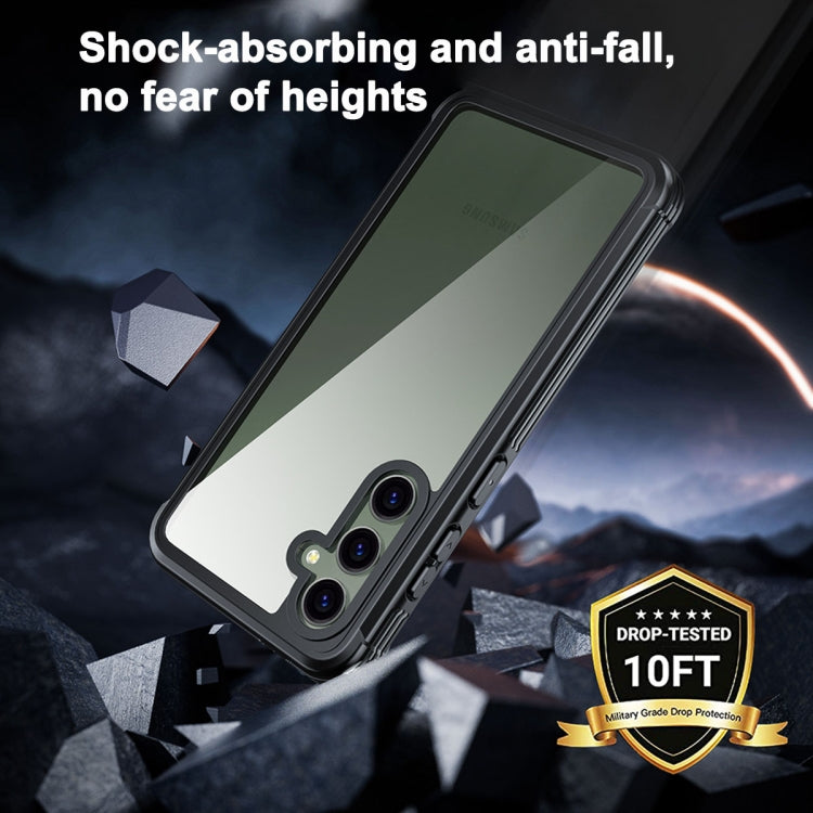 For Samsung Galaxy S23 FE 5G Life Waterproof Rugged Phone Case(Black) - Galaxy S23 FE 5G Cases by PMC Jewellery | Online Shopping South Africa | PMC Jewellery