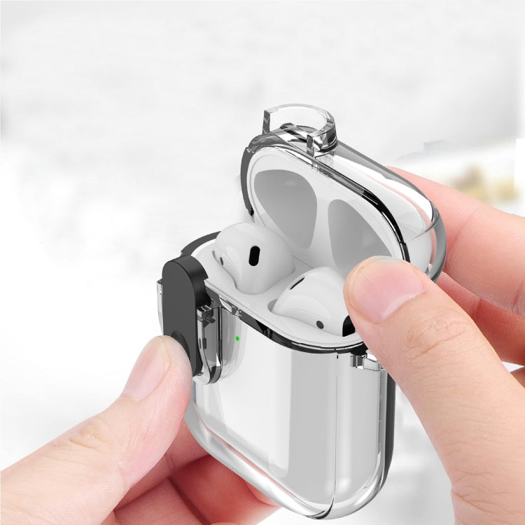 For AirPods 1 / 2 Ice Crystals Shockproof Earphone Protective Case(Pink) - free shipping - PMC Jewellery - Order now!