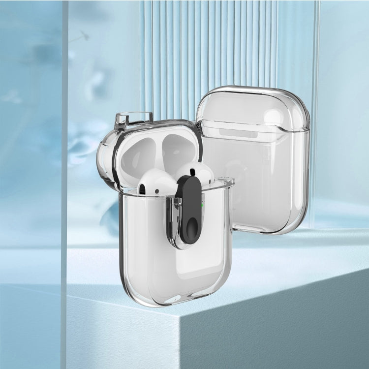 For AirPods 1 / 2 Ice Crystals Shockproof Earphone Protective Case(Blue) - For AirPods 1/2 by PMC Jewellery | Online Shopping South Africa | PMC Jewellery | Buy Now Pay Later Mobicred