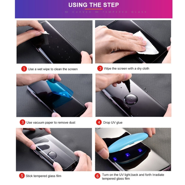 For vivo Y200 Pro UV Liquid Curved Full Glue Film - vivo Tempered Glass by PMC TechLife | Online Shopping South Africa | PMC TechLife | Buy Now Pay Later Mobicred
