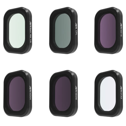 For DJI OSMO Pocket 3 JSR CB Series Camera Lens Filter, Filter:6 in 1 Beauty Black Mist - Lens Accessories by JSR | Online Shopping South Africa | PMC Jewellery | Buy Now Pay Later Mobicred