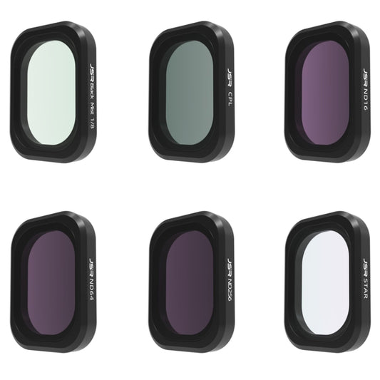 For DJI OSMO Pocket 3 JSR CB Series Camera Lens Filter, Filter:6 in 1 Beauty Black Mist - Lens Accessories by JSR | Online Shopping South Africa | PMC Jewellery | Buy Now Pay Later Mobicred