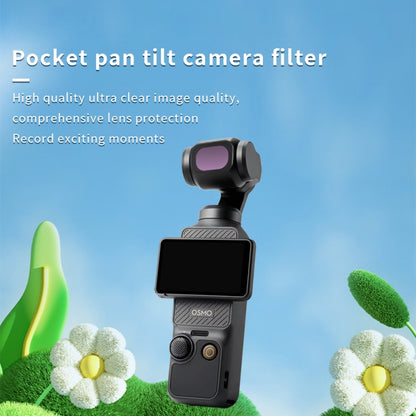 For DJI OSMO Pocket 3 JSR CB Series Camera Lens Filter, Filter:6 in 1 Beauty Black Mist - Lens Accessories by JSR | Online Shopping South Africa | PMC Jewellery | Buy Now Pay Later Mobicred