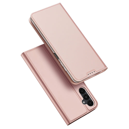 For Samsung Galaxy A15 5G / 4G DUX DUCIS Skin Pro Series Flip Leather Phone Case(Pink) - Galaxy Phone Cases by DUX DUCIS | Online Shopping South Africa | PMC Jewellery | Buy Now Pay Later Mobicred