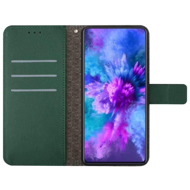 For Motorola Edge 5G 2024 Rhombic Grid Texture Leather Phone Case(Green) - Motorola Cases by PMC Jewellery | Online Shopping South Africa | PMC Jewellery | Buy Now Pay Later Mobicred