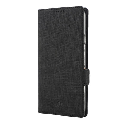 For LG Stylo 6 ViLi Side Button Magnetic Suction Type Shockproof TPU + PU Horizontal Flip Protective Case with Card Slot & Holder & Wallet(Black) - LG by ViLi | Online Shopping South Africa | PMC Jewellery | Buy Now Pay Later Mobicred