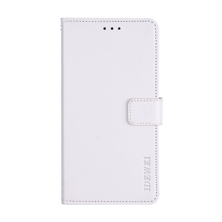 For Ulefone Note 8P idewei Crazy Horse Texture Horizontal Flip Leather Case with Holder & Card Slots & Wallet(White) - Ulefone Cases by idewei | Online Shopping South Africa | PMC Jewellery | Buy Now Pay Later Mobicred