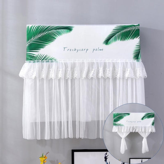 Do Not Take Dust-proof And Anti Direct Blowing Simple Wind Hanging Machine Air Conditioner Moon Cover, Size:Width 86 × Thickness 20 × Height 90cm(Plantain Leaves) - Dust Covers by PMC Jewellery | Online Shopping South Africa | PMC Jewellery | Buy Now Pay Later Mobicred