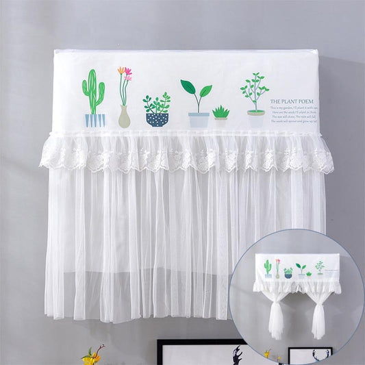 Do Not Take Dust-proof And Anti Direct Blowing Simple Wind Hanging Machine Air Conditioner Moon Cover, Size:Width 92 × Thickness 20 × Height 90cm(Flowerpot) - Dust Covers by PMC Jewellery | Online Shopping South Africa | PMC Jewellery | Buy Now Pay Later Mobicred