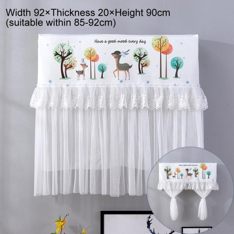 Do Not Take Dust-proof And Anti Direct Blowing Simple Wind Hanging Machine Air Conditioner Moon Cover, Size:Width 98 �� Thickness 20 �� Height 90cm(Cartoon Deer) - free shipping - PMC TechLife - Order now!