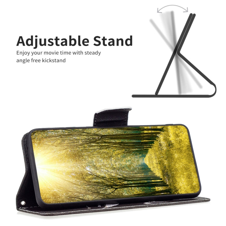 For Motorola Moto G Play 2024 Colored Drawing Pattern Leather Phone Case(Smirk) - Motorola Cases by PMC Jewellery | Online Shopping South Africa | PMC Jewellery | Buy Now Pay Later Mobicred