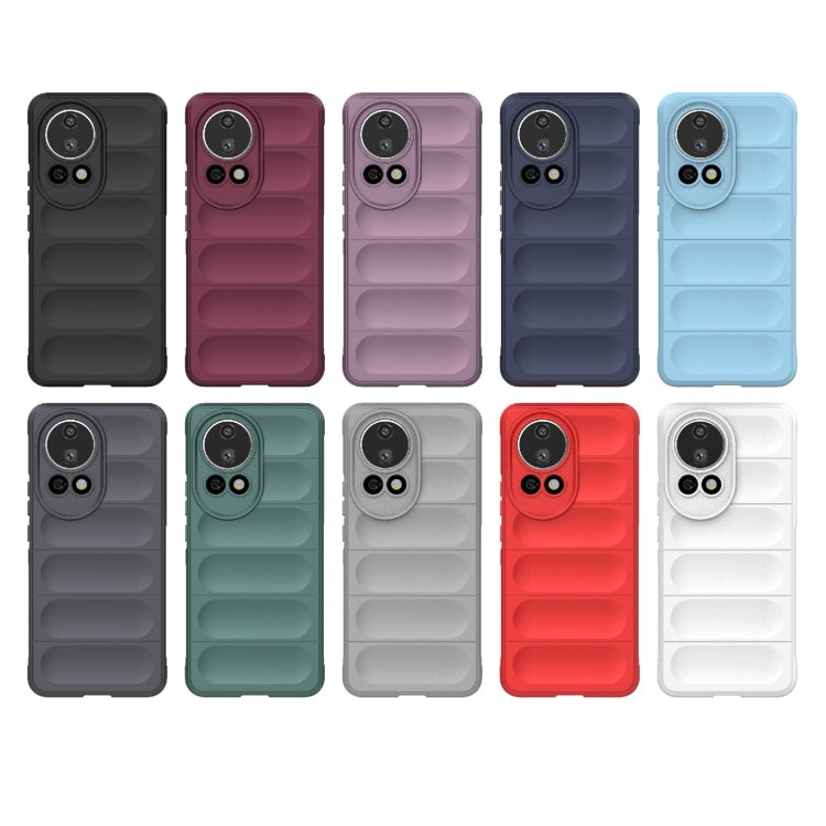 For Huawei nova 12 Ultra / 12 Pro Magic Shield TPU + Flannel Phone Case(Dark Green) - Huawei Cases by PMC TechLife | Online Shopping South Africa | PMC TechLife | Buy Now Pay Later Mobicred