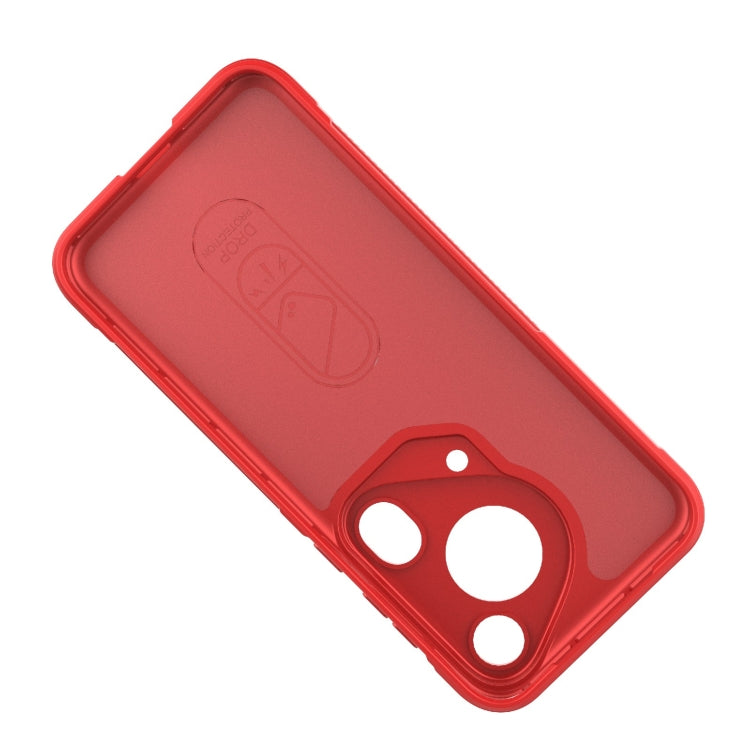 For Huawei Pura 70 Ultra Magic Shield TPU + Flannel Phone Case(Dark Blue) - Huawei Cases by PMC TechLife | Online Shopping South Africa | PMC TechLife | Buy Now Pay Later Mobicred