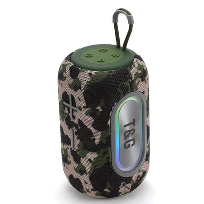 T&G TG665 20W LED Portable Subwoofer Wireless Bluetooth Speaker(Camouflage) - Desktop Speaker by T&G | Online Shopping South Africa | PMC Jewellery | Buy Now Pay Later Mobicred