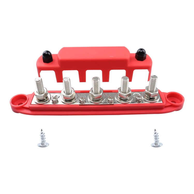 CP-4134-02 300A M10 Power Distribution Block Terminal Studs(Red) - Booster Cable & Clip by PMC Jewellery | Online Shopping South Africa | PMC Jewellery | Buy Now Pay Later Mobicred