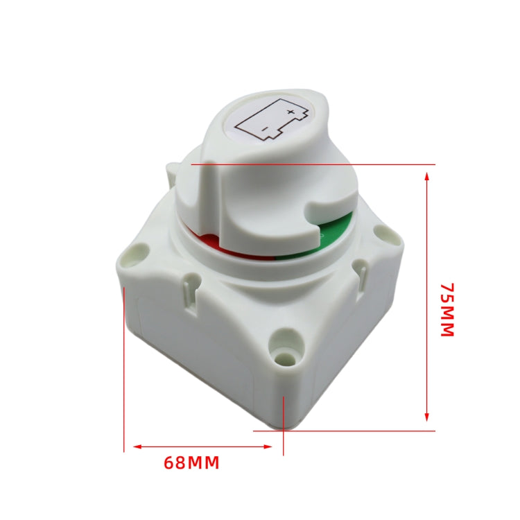 CP-4343 Yacht RV Single-circuit High-current Knob Power-off Switch(Grey) - Car Switches by PMC Jewellery | Online Shopping South Africa | PMC Jewellery | Buy Now Pay Later Mobicred