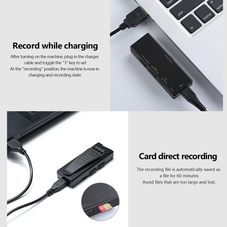 Z8 HD 1080P Surveillance Camera Recorder Pen with Clip(Black) - Digital Video Recorder by PMC TechLife | Online Shopping South Africa | PMC TechLife | Buy Now Pay Later Mobicred