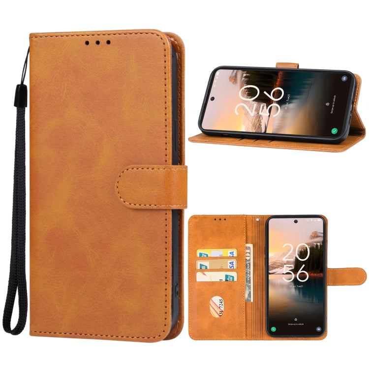 For TCL 40 NXTpaper 4G Leather Phone Case(Brown) - More Brand by PMC Jewellery | Online Shopping South Africa | PMC Jewellery