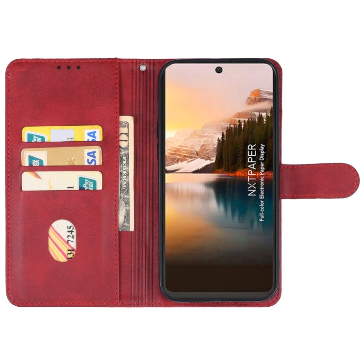 For TCL 50 5G Leather Phone Case(Red) - More Brand by PMC Jewellery | Online Shopping South Africa | PMC Jewellery | Buy Now Pay Later Mobicred