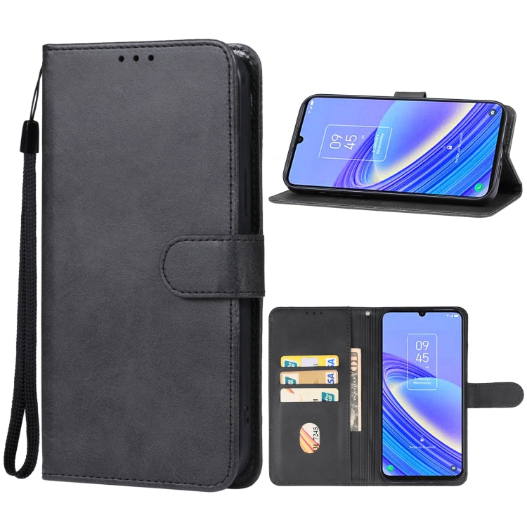 For TCL 50 SE Leather Phone Case(Black) - More Brand by PMC Jewellery | Online Shopping South Africa | PMC Jewellery | Buy Now Pay Later Mobicred