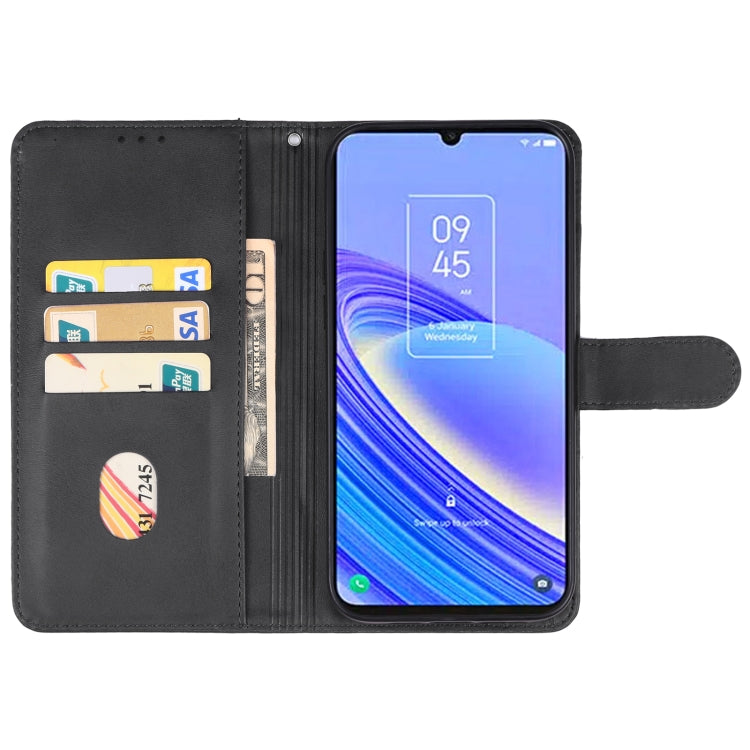 For TCL 50 SE Leather Phone Case(Black) - More Brand by PMC Jewellery | Online Shopping South Africa | PMC Jewellery | Buy Now Pay Later Mobicred