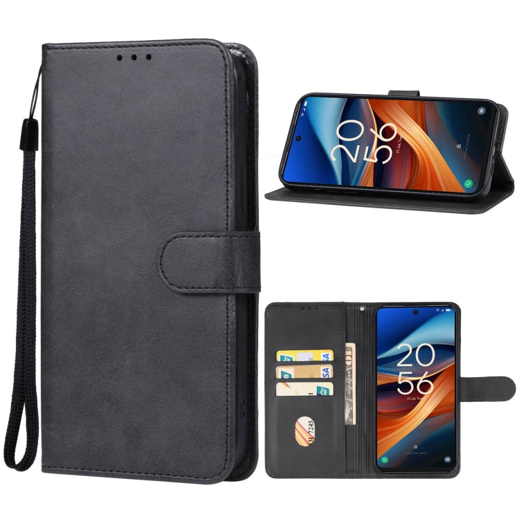 For TCL 50 XL 5G Leather Phone Case(Black) - More Brand by PMC Jewellery | Online Shopping South Africa | PMC Jewellery | Buy Now Pay Later Mobicred