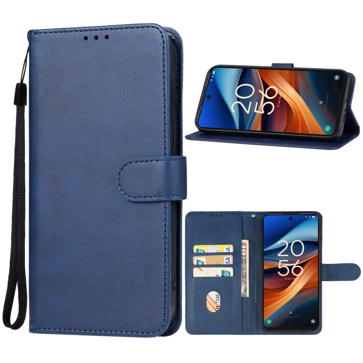 For TCL 50 XL 5G Leather Phone Case(Blue) - More Brand by PMC Jewellery | Online Shopping South Africa | PMC Jewellery | Buy Now Pay Later Mobicred